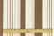 Beige-Pink-Multi Stripe Printed Slub Cotton Woven Shirting Fabric By the Yard
